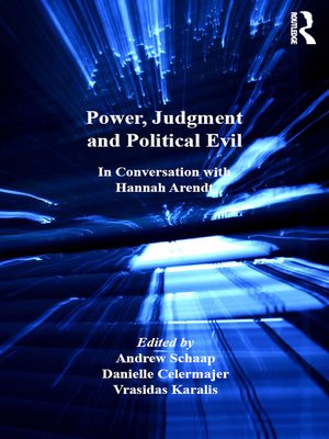 cover image of Power, Judgment and Political Evil